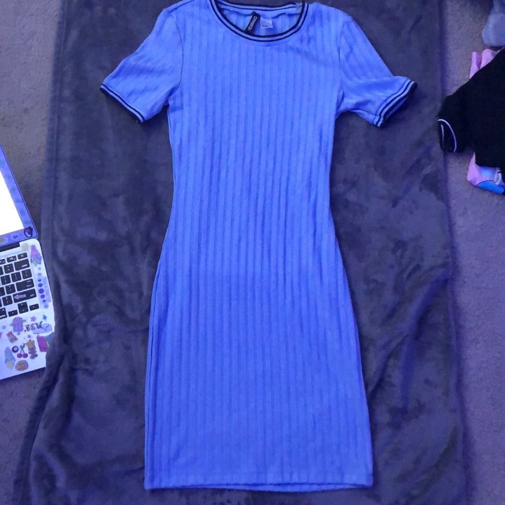 FOREVER 21 Blue Bodycon Dress